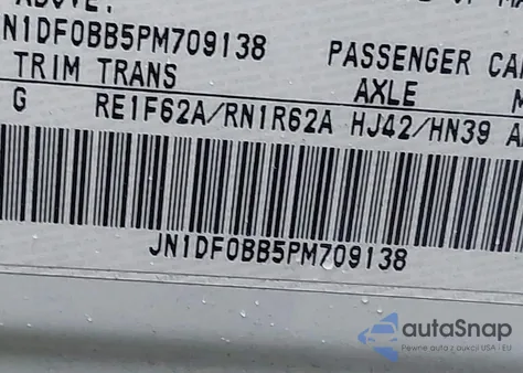 2023 Nissan Aryia z USA, uszkodzony, nr VIN JN1DF0BB5PM709138